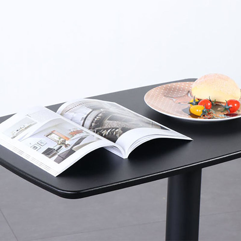 Industrial Style Metal Bar Table Rectangle Top Indoor Adjustable Height Bistro Table Clearhalo 'Bar Furniture' 'Bar Tables' 'bar_tables' 'furn' 'furn_bar_tables' 'Furniture' 'furniture_bar_tables' 'Kitchen & Dining Furniture' 'kitchen&dining_furn' 'kitchen' 4258325