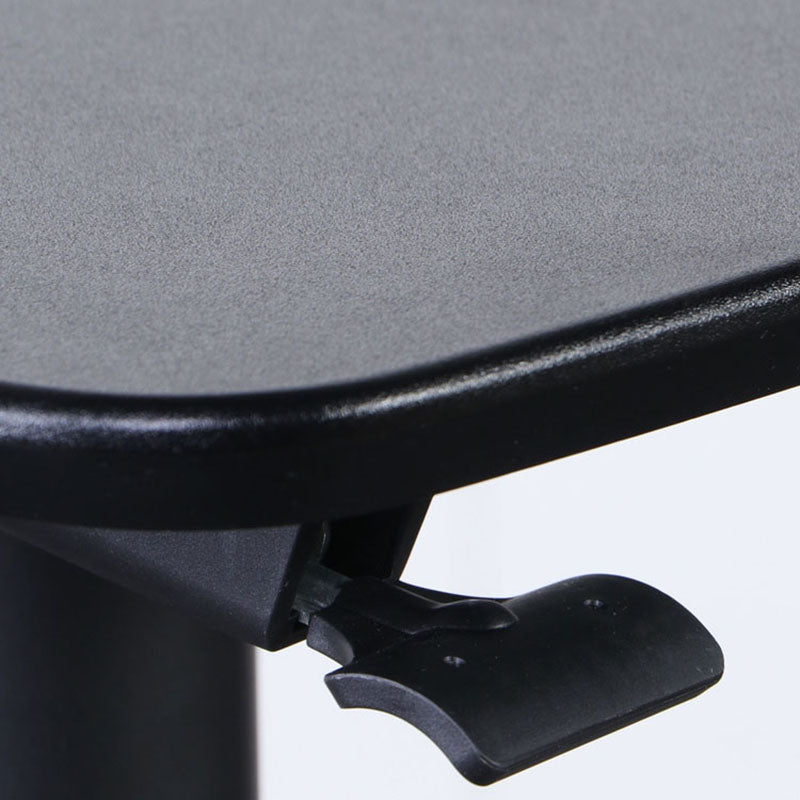 Industrial Style Metal Bar Table Rectangle Top Indoor Adjustable Height Bistro Table Clearhalo 'Bar Furniture' 'Bar Tables' 'bar_tables' 'furn' 'furn_bar_tables' 'Furniture' 'furniture_bar_tables' 'Kitchen & Dining Furniture' 'kitchen&dining_furn' 'kitchen' 4258327