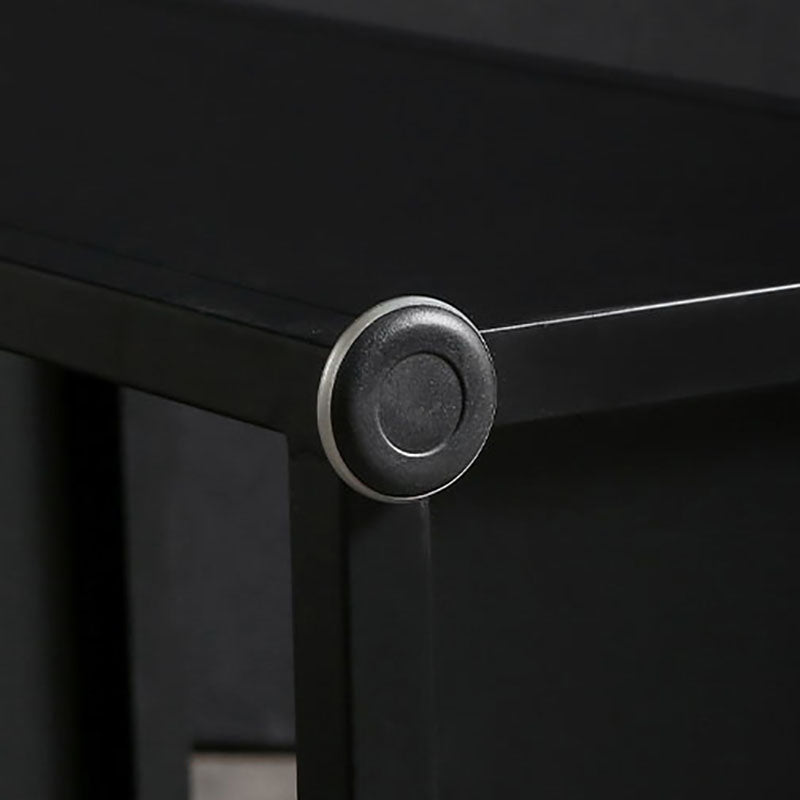 42-inch Height Cocktail Bar Table Industrial Style Metal Base Bar Height Storage Table Clearhalo 'Bar Furniture' 'Bar Tables' 'bar_tables' 'furn' 'furn_bar_tables' 'Furniture' 'furniture_bar_tables' 'Kitchen & Dining Furniture' 'kitchen&dining_furn' 'kitchen' 4258432