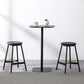 Industrial Style Bar Table Wood and Metal Pub Table- 41"H X 24"W Clearhalo 'Bar Furniture' 'Bar Tables' 'bar_tables' 'furn' 'furn_bar_tables' 'Furniture' 'furniture_bar_tables' 'Kitchen & Dining Furniture' 'kitchen&dining_furn' 'kitchen' 4258506