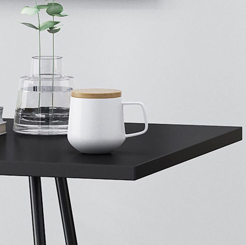 Industrial Style Iron Bar Table Square Top Indoor 4 Legs Bistro Table - 23"W x 41"H Clearhalo 'Bar Furniture' 'Bar Tables' 'bar_tables' 'furn' 'furn_bar_tables' 'Furniture' 'furniture_bar_tables' 'Kitchen & Dining Furniture' 'kitchen&dining_furn' 'kitchen' 4258550