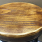 Modern Wood Bar Stool Round Footrest Indoor Counter Stool with Iron Legs Clearhalo 'Bar Furniture' 'Bar Stools' 'bar_stools' 'furn' 'furn_bar_stools' 'furniture_bar_stools' 'Kitchen & Dining Furniture' 'kitchen&dining_furn' 'kitchen' 'kitchen_furn' Furniture' 4258660