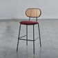 Modern Arm-less Bar Stool Rectangle Low Back Footrest Indoor Counter Stool(set of 2) Clearhalo 'Bar Furniture' 'Bar Stools' 'bar_stools' 'furn' 'furn_bar_stools' 'furniture_bar_stools' 'Kitchen & Dining Furniture' 'kitchen&dining_furn' 'kitchen' 'kitchen_furn' Furniture' 4258782