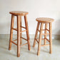Modern Armless Backless Counter Stool Wood Shop Bar Stool with Pedal Clearhalo 'Bar Furniture' 'Bar Stools' 'bar_stools' 'furn' 'furn_bar_stools' 'furniture_bar_stools' 'Kitchen & Dining Furniture' 'kitchen&dining_furn' 'kitchen' 'kitchen_furn' Furniture' 4258795