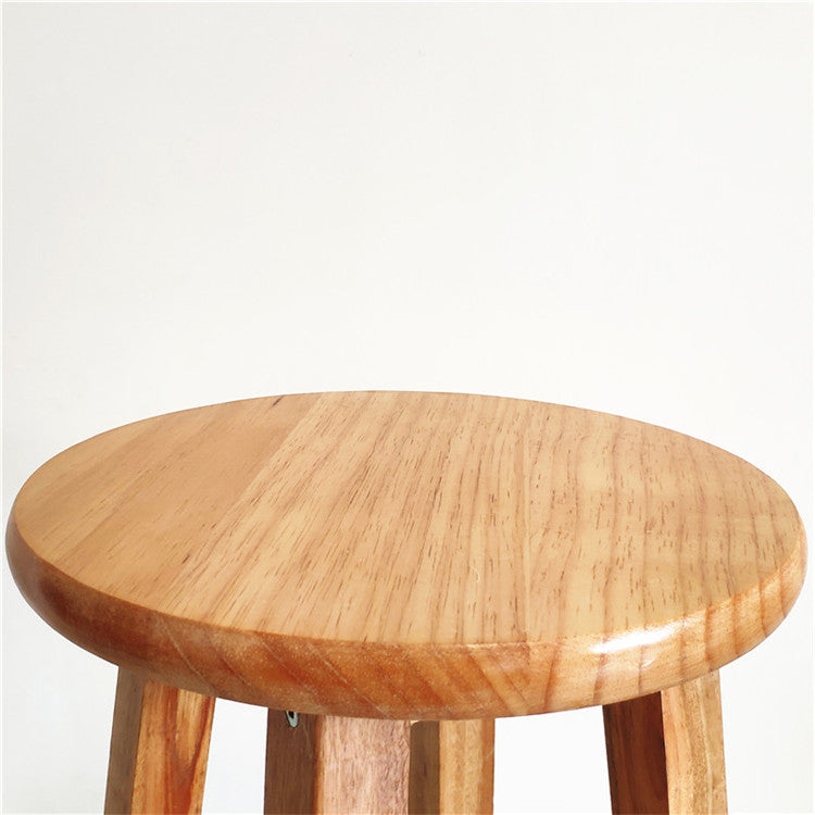 Modern Armless Backless Counter Stool Wood Shop Bar Stool with Pedal Clearhalo 'Bar Furniture' 'Bar Stools' 'bar_stools' 'furn' 'furn_bar_stools' 'furniture_bar_stools' 'Kitchen & Dining Furniture' 'kitchen&dining_furn' 'kitchen' 'kitchen_furn' Furniture' 4258801