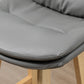 Leather Bucket Bar Stool Low Back Modern Indoor Counter Stool with Wood Legs Clearhalo 'Bar Furniture' 'Bar Stools' 'bar_stools' 'furn' 'furn_bar_stools' 'furniture_bar_stools' 'Kitchen & Dining Furniture' 'kitchen&dining_furn' 'kitchen' 'kitchen_furn' Furniture' 4258829