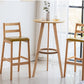 Modern Solid Wood Counter & Bar Stool Low Back Bar Stool with Wood Legs Clearhalo 'Bar Furniture' 'Bar Stools' 'bar_stools' 'furn' 'furn_bar_stools' 'furniture_bar_stools' 'Kitchen & Dining Furniture' 'kitchen&dining_furn' 'kitchen' 'kitchen_furn' Furniture' 4258856