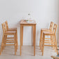 Modern Solid Wood Counter & Bar Stool Low Back Bar Stool with Wood Legs Clearhalo 'Bar Furniture' 'Bar Stools' 'bar_stools' 'furn' 'furn_bar_stools' 'furniture_bar_stools' 'Kitchen & Dining Furniture' 'kitchen&dining_furn' 'kitchen' 'kitchen_furn' Furniture' 4258864