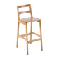 Modern Solid Wood Counter & Bar Stool Low Back Bar Stool with Wood Legs Natural 1 Piece Clearhalo 'Bar Furniture' 'Bar Stools' 'bar_stools' 'furn' 'furn_bar_stools' 'furniture_bar_stools' 'Kitchen & Dining Furniture' 'kitchen&dining_furn' 'kitchen' 'kitchen_furn' Furniture' 4258898
