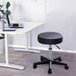 Black Modern Steel Bar Stool Adjustable Height Swivel Backless Counter Stool Clearhalo 'Bar Furniture' 'Bar Stools' 'bar_stools' 'furn' 'furn_bar_stools' 'furniture_bar_stools' 'Kitchen & Dining Furniture' 'kitchen&dining_furn' 'kitchen' 'kitchen_furn' Furniture' 4258909