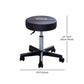 Black Modern Steel Bar Stool Adjustable Height Swivel Backless Counter Stool Clearhalo 'Bar Furniture' 'Bar Stools' 'bar_stools' 'furn' 'furn_bar_stools' 'furniture_bar_stools' 'Kitchen & Dining Furniture' 'kitchen&dining_furn' 'kitchen' 'kitchen_furn' Furniture' 4258913