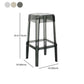 Modern Backless Plastic Bar Stool Footrest Square Stack-able Indoor Stool Clearhalo 'Bar Furniture' 'Bar Stools' 'bar_stools' 'furn' 'furn_bar_stools' 'furniture_bar_stools' 'Kitchen & Dining Furniture' 'kitchen&dining_furn' 'kitchen' 'kitchen_furn' Furniture' 4259037