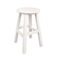 Modern Armless Backless Counter Stool Wood Household Bar Stool with Pedal White 1 Piece Short Stool(18"H) Clearhalo 'Bar Furniture' 'Bar Stools' 'bar_stools' 'furn' 'furn_bar_stools' 'furniture_bar_stools' 'Kitchen & Dining Furniture' 'kitchen&dining_furn' 'kitchen' 'kitchen_furn' Furniture' 4259101