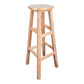 Modern Armless Backless Counter Stool Wood Household Bar Stool with Pedal Natural 1 Piece Bar Stool(31"H) Clearhalo 'Bar Furniture' 'Bar Stools' 'bar_stools' 'furn' 'furn_bar_stools' 'furniture_bar_stools' 'Kitchen & Dining Furniture' 'kitchen&dining_furn' 'kitchen' 'kitchen_furn' Furniture' 4259119