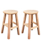 Modern Armless Backless Counter Stool Wood Household Bar Stool with Pedal Natural 2 Piece Set Short Stool(20"H) Clearhalo 'Bar Furniture' 'Bar Stools' 'bar_stools' 'furn' 'furn_bar_stools' 'furniture_bar_stools' 'Kitchen & Dining Furniture' 'kitchen&dining_furn' 'kitchen' 'kitchen_furn' Furniture' 4259132