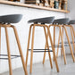 Contemporary Bucket Counter Bar Stool Armless Plastic Bar Stool with Footrest Clearhalo 'Bar Furniture' 'Bar Stools' 'bar_stools' 'furn' 'furn_bar_stools' 'furniture_bar_stools' 'Kitchen & Dining Furniture' 'kitchen&dining_furn' 'kitchen' 'kitchen_furn' Furniture' 4259187