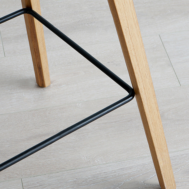 Contemporary Bucket Counter Bar Stool Armless Plastic Bar Stool with Footrest Clearhalo 'Bar Furniture' 'Bar Stools' 'bar_stools' 'furn' 'furn_bar_stools' 'furniture_bar_stools' 'Kitchen & Dining Furniture' 'kitchen&dining_furn' 'kitchen' 'kitchen_furn' Furniture' 4259196