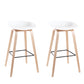 Contemporary Bucket Counter Bar Stool Armless Plastic Bar Stool with Footrest White 2 Piece Set Wood Clearhalo 'Bar Furniture' 'Bar Stools' 'bar_stools' 'furn' 'furn_bar_stools' 'furniture_bar_stools' 'Kitchen & Dining Furniture' 'kitchen&dining_furn' 'kitchen' 'kitchen_furn' Furniture' 4259206