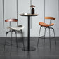 Modern Armless Backrest Counter Stool Iron Milk Tea Shop Bar Stool with Cushion and Pedal Clearhalo 'Bar Furniture' 'Bar Stools' 'bar_stools' 'furn' 'furn_bar_stools' 'furniture_bar_stools' 'Kitchen & Dining Furniture' 'kitchen&dining_furn' 'kitchen' 'kitchen_furn' Furniture' 4259230
