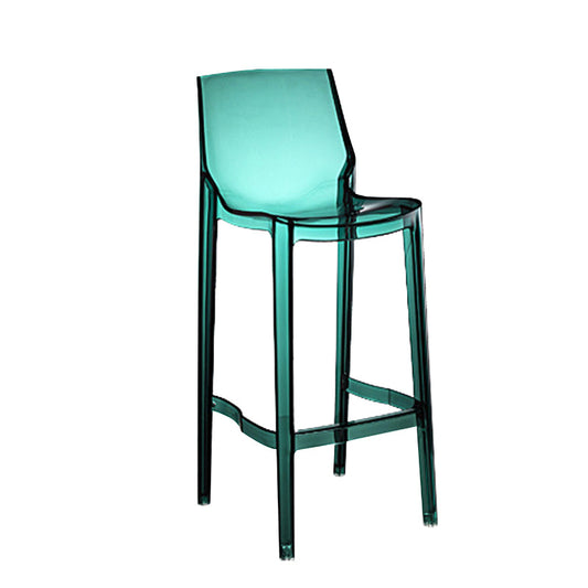Contemporary Counter Bar Stool Armless Plastic Low Back Bar Stool with Footrest (Set of 4) Clearhalo 'Bar Furniture' 'Bar Stools' 'bar_stools' 'furn' 'furn_bar_stools' 'furniture_bar_stools' 'Kitchen & Dining Furniture' 'kitchen&dining_furn' 'kitchen' 'kitchen_furn' Furniture' 4259304