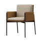 Minimalist Linen Fabric Dining Chair Solid Back Arm Single Chair for Kitchen Clearhalo ' kitchen&dining_furn' 'Dining Chairs' 'Dining Tables & Seating' 'dining_chair' 'furn' 'furn_dining_chair' 'Furniture' 'furniture_dining_chair' 'Kitchen & Dining Furniture' 'kitchen' 4260302