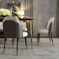 Minimalist Style Leather Dining Chairs Upholstered Armless Solid Back Chair (Set of 4) Clearhalo ' kitchen&dining_furn' 'Dining Chairs' 'Dining Tables & Seating' 'dining_chair' 'furn' 'furn_dining_chair' 'Furniture' 'furniture_dining_chair' 'Kitchen & Dining Furniture' 'kitchen' 4260310
