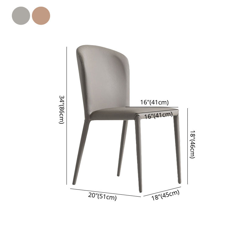 Metal Industrial Dining Side Chair Dining Room Wingback Side Chair (Set of 2) Clearhalo ' kitchen&dining_furn' 'Dining Chairs' 'Dining Tables & Seating' 'dining_chair' 'furn' 'furn_dining_chair' 'Furniture' 'furniture_dining_chair' 'Kitchen & Dining Furniture' 'kitchen' 4260371