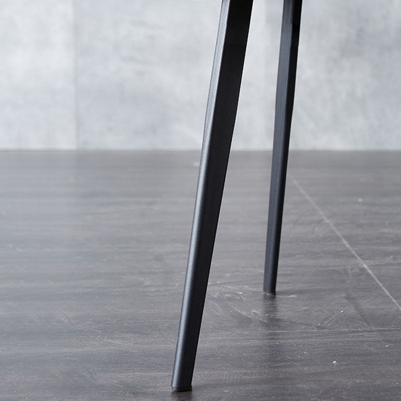 Industrial Metal Dining Side Chair Dining Room Solid Back Chair (Set of 2) Clearhalo ' kitchen&dining_furn' 'Dining Chairs' 'Dining Tables & Seating' 'dining_chair' 'furn' 'furn_dining_chair' 'Furniture' 'furniture_dining_chair' 'Kitchen & Dining Furniture' 'kitchen' 4260416