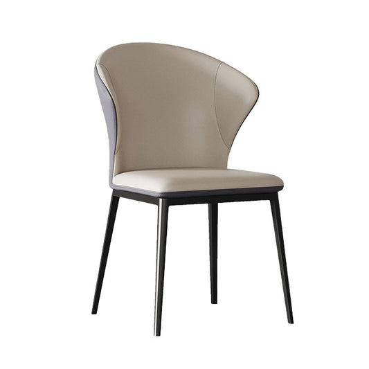 Industrial Style Metal Chairs Set Kitchen Dining Wingback Side Chair (Set of 2) Clearhalo ' kitchen&dining_furn' 'Dining Chairs' 'Dining Tables & Seating' 'dining_chair' 'furn' 'furn_dining_chair' 'Furniture' 'furniture_dining_chair' 'Kitchen & Dining Furniture' 'kitchen' 4260427