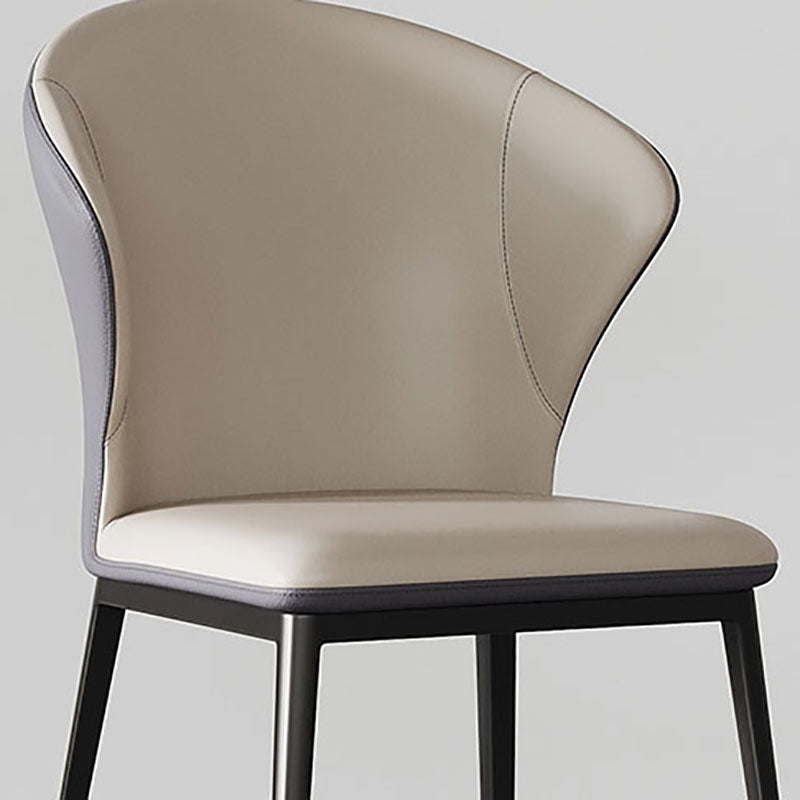 Industrial Style Metal Chairs Set Kitchen Dining Wingback Side Chair (Set of 2) Clearhalo ' kitchen&dining_furn' 'Dining Chairs' 'Dining Tables & Seating' 'dining_chair' 'furn' 'furn_dining_chair' 'Furniture' 'furniture_dining_chair' 'Kitchen & Dining Furniture' 'kitchen' 4260428