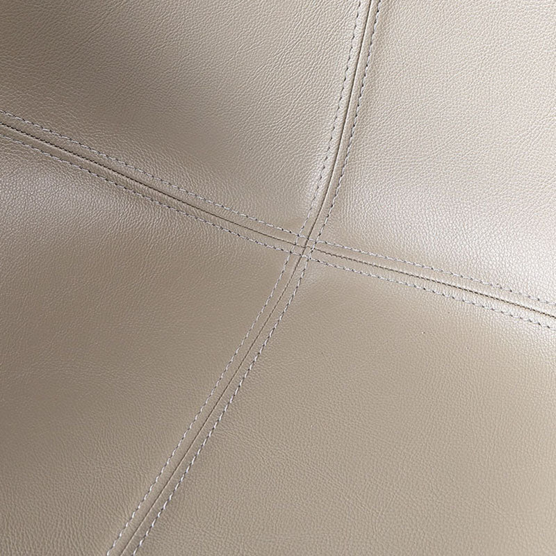 Contemporary Style Leather Dining Chairs Solid Back Arm Side Chairs (Set of 2) Clearhalo ' kitchen&dining_furn' 'Dining Chairs' 'Dining Tables & Seating' 'dining_chair' 'furn' 'furn_dining_chair' 'Furniture' 'furniture_dining_chair' 'Kitchen & Dining Furniture' 'kitchen' 4260518