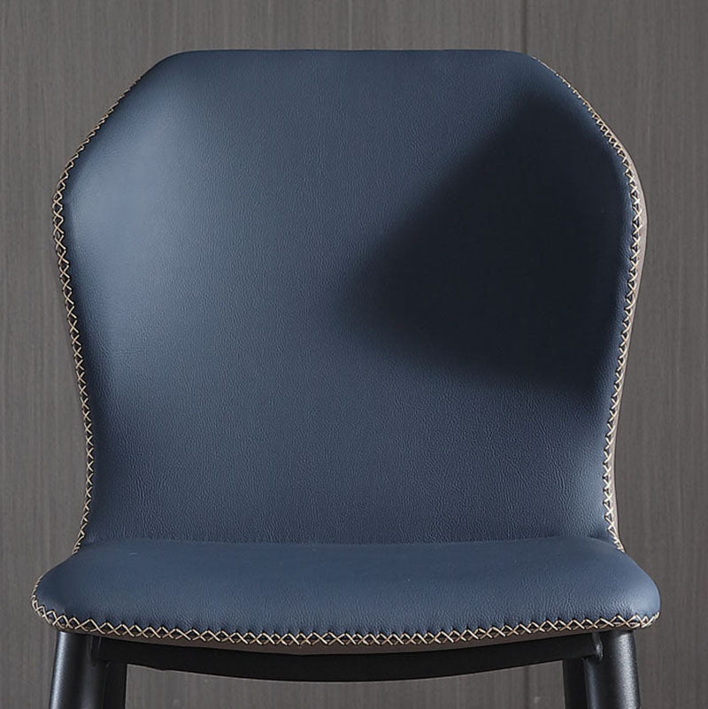 Industrial Style Wingback Chairs Leather Dining Chairs for Home (Set of 2) Clearhalo ' kitchen&dining_furn' 'Dining Chairs' 'Dining Tables & Seating' 'dining_chair' 'furn' 'furn_dining_chair' 'Furniture' 'furniture_dining_chair' 'Kitchen & Dining Furniture' 'kitchen' 4260533