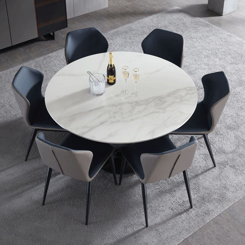 Industrial Style Wingback Chairs Leather Dining Chairs for Home (Set of 2) Clearhalo ' kitchen&dining_furn' 'Dining Chairs' 'Dining Tables & Seating' 'dining_chair' 'furn' 'furn_dining_chair' 'Furniture' 'furniture_dining_chair' 'Kitchen & Dining Furniture' 'kitchen' 4260538