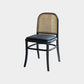 Traditional Dining Armless Chair Open Back Side Chairs with Wooden Legs Black 1 Piece Clearhalo ' kitchen&dining_furn' 'Dining Chairs' 'Dining Tables & Seating' 'dining_chair' 'furn' 'furn_dining_chair' 'Furniture' 'furniture_dining_chair' 'Kitchen & Dining Furniture' 'kitchen' 4260706