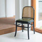 Traditional Dining Armless Chair Open Back Side Chairs with Wooden Legs Black Green 1 Piece Clearhalo ' kitchen&dining_furn' 'Dining Chairs' 'Dining Tables & Seating' 'dining_chair' 'furn' 'furn_dining_chair' 'Furniture' 'furniture_dining_chair' 'Kitchen & Dining Furniture' 'kitchen' 4260710