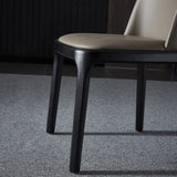 Contemporary Style Side Chairs Armless Parsons Chairs with Wooden Legs Clearhalo ' kitchen&dining_furn' 'Dining Chairs' 'Dining Tables & Seating' 'dining_chair' 'furn' 'furn_dining_chair' 'Furniture' 'furniture_dining_chair' 'Kitchen & Dining Furniture' 'kitchen' 4260790