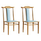 Modern Metal Dining Room Chair High Back Leather Dining Chair for Restaurant Use Blue 2 Piece Set Clearhalo ' kitchen&dining_furn' 'Dining Chairs' 'Dining Tables & Seating' 'dining_chair' 'furn' 'furn_dining_chair' 'Furniture' 'furniture_dining_chair' 'Kitchen & Dining Furniture' 'kitchen' 4260795