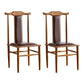 Modern Metal Dining Room Chair High Back Leather Dining Chair for Restaurant Use Brown 2 Piece Set Clearhalo ' kitchen&dining_furn' 'Dining Chairs' 'Dining Tables & Seating' 'dining_chair' 'furn' 'furn_dining_chair' 'Furniture' 'furniture_dining_chair' 'Kitchen & Dining Furniture' 'kitchen' 4260797