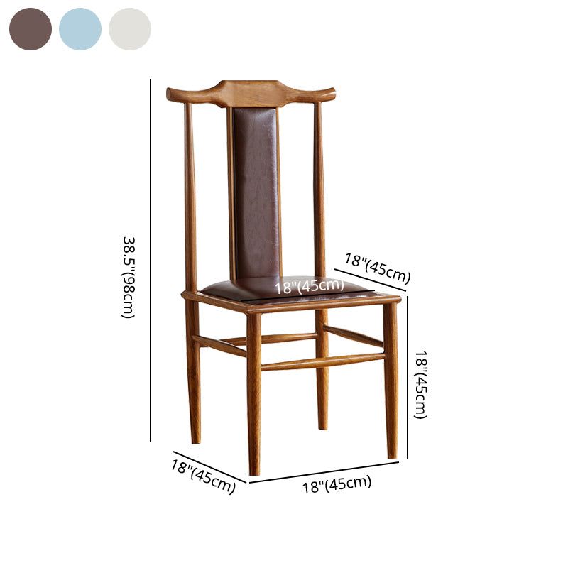 Modern Metal Dining Room Chair High Back Leather Dining Chair for Restaurant Use Clearhalo ' kitchen&dining_furn' 'Dining Chairs' 'Dining Tables & Seating' 'dining_chair' 'furn' 'furn_dining_chair' 'Furniture' 'furniture_dining_chair' 'Kitchen & Dining Furniture' 'kitchen' 4260807