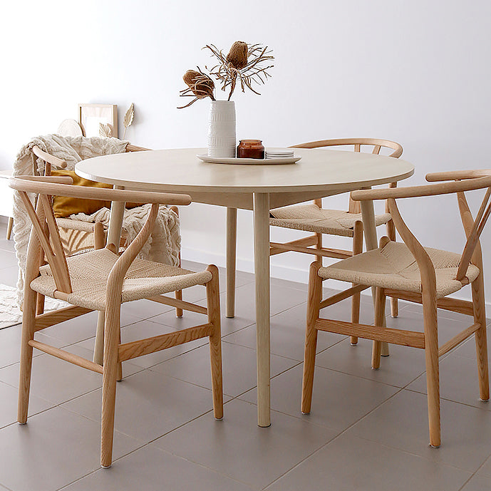 Modern Wood Dining Room Chair Armless Fork Bone Dining Chairs for Home Use Clearhalo ' kitchen&dining_furn' 'Dining Chairs' 'Dining Tables & Seating' 'dining_chair' 'furn' 'furn_dining_chair' 'Furniture' 'furniture_dining_chair' 'Kitchen & Dining Furniture' 'kitchen' 4260815