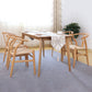 Modern Wood Dining Room Chair Armless Fork Bone Dining Chairs for Home Use Clearhalo ' kitchen&dining_furn' 'Dining Chairs' 'Dining Tables & Seating' 'dining_chair' 'furn' 'furn_dining_chair' 'Furniture' 'furniture_dining_chair' 'Kitchen & Dining Furniture' 'kitchen' 4260824