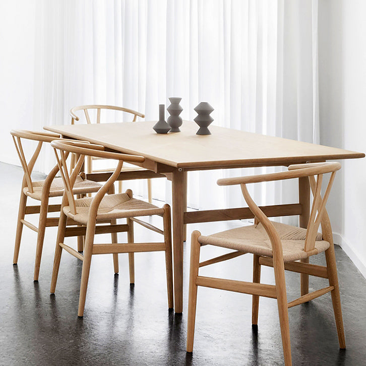 Modern Wood Dining Room Chair Armless Fork Bone Dining Chairs for Home Use Clearhalo ' kitchen&dining_furn' 'Dining Chairs' 'Dining Tables & Seating' 'dining_chair' 'furn' 'furn_dining_chair' 'Furniture' 'furniture_dining_chair' 'Kitchen & Dining Furniture' 'kitchen' 4260826