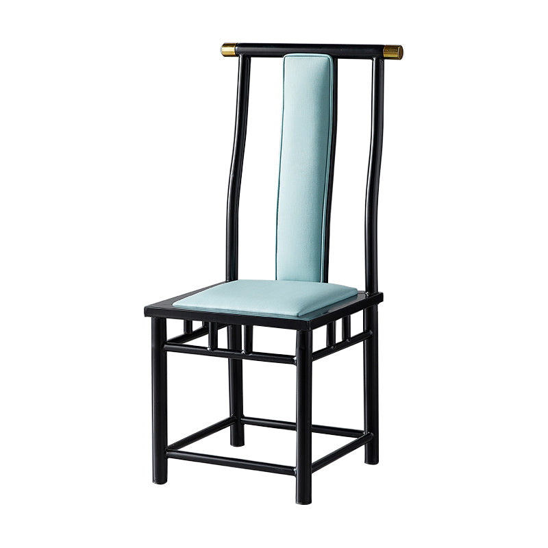 Modern Metal Dining Room Chair Slat Back Dining Chair for Restaurant Use Clearhalo ' kitchen&dining_furn' 'Dining Chairs' 'Dining Tables & Seating' 'dining_chair' 'furn' 'furn_dining_chair' 'Furniture' 'furniture_dining_chair' 'Kitchen & Dining Furniture' 'kitchen' 4260868