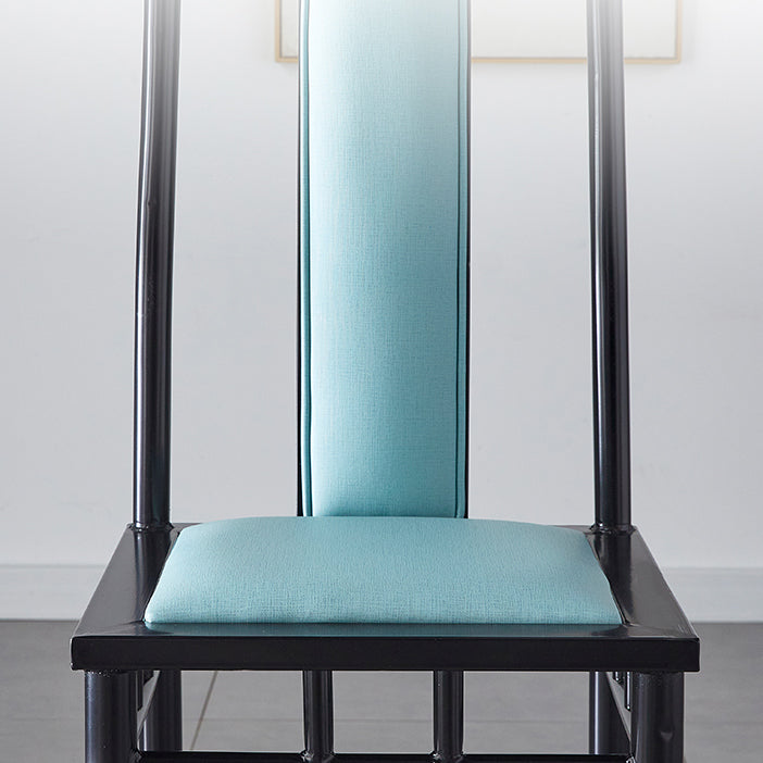 Modern Metal Dining Room Chair Slat Back Dining Chair for Restaurant Use Clearhalo ' kitchen&dining_furn' 'Dining Chairs' 'Dining Tables & Seating' 'dining_chair' 'furn' 'furn_dining_chair' 'Furniture' 'furniture_dining_chair' 'Kitchen & Dining Furniture' 'kitchen' 4260871