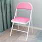 Contemporary Style Open Back Dining Side Chairs Upholstered Side Chair Pink 1 Piece Clearhalo ' kitchen&dining_furn' 'Dining Chairs' 'Dining Tables & Seating' 'dining_chair' 'furn' 'furn_dining_chair' 'Furniture' 'furniture_dining_chair' 'Kitchen & Dining Furniture' 'kitchen' 4261009