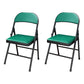 Contemporary Style Open Back Dining Side Chairs Upholstered Side Chair Green 2 Piece Set Clearhalo ' kitchen&dining_furn' 'Dining Chairs' 'Dining Tables & Seating' 'dining_chair' 'furn' 'furn_dining_chair' 'Furniture' 'furniture_dining_chair' 'Kitchen & Dining Furniture' 'kitchen' 4261027