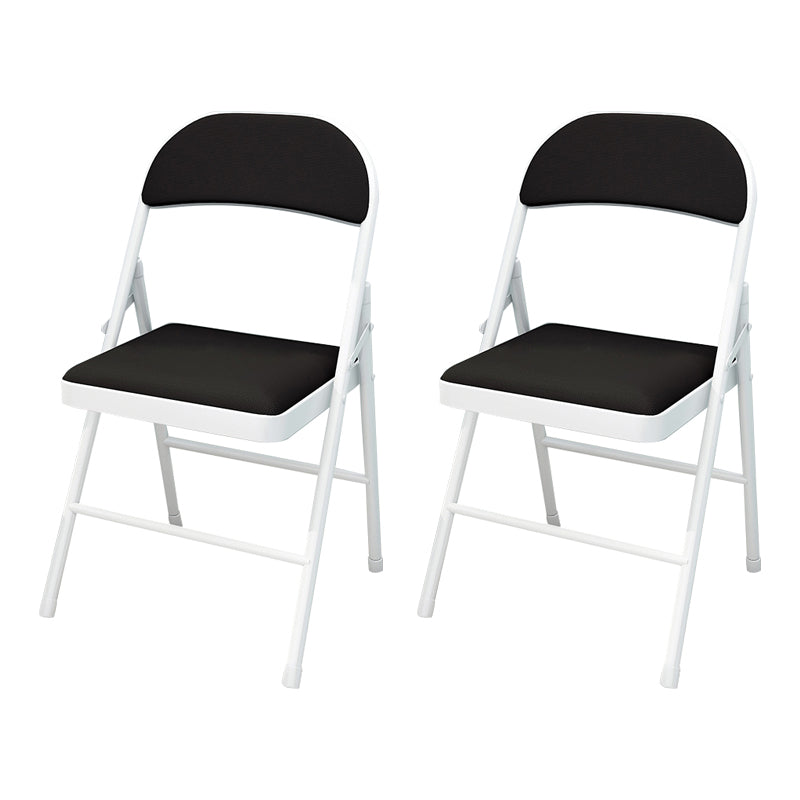 Contemporary Style Open Back Dining Side Chairs Upholstered Side Chair Black 2 Piece Set Clearhalo ' kitchen&dining_furn' 'Dining Chairs' 'Dining Tables & Seating' 'dining_chair' 'furn' 'furn_dining_chair' 'Furniture' 'furniture_dining_chair' 'Kitchen & Dining Furniture' 'kitchen' 4261036