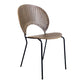Contemporary Home Side Chair Open Back Metal Legs Wood Dining Room Chair Clearhalo ' kitchen&dining_furn' 'Dining Chairs' 'Dining Tables & Seating' 'dining_chair' 'furn' 'furn_dining_chair' 'Furniture' 'furniture_dining_chair' 'Kitchen & Dining Furniture' 'kitchen' 4261052
