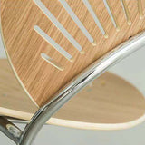 Contemporary Home Side Chair Open Back Metal Legs Wood Dining Room Chair Clearhalo ' kitchen&dining_furn' 'Dining Chairs' 'Dining Tables & Seating' 'dining_chair' 'furn' 'furn_dining_chair' 'Furniture' 'furniture_dining_chair' 'Kitchen & Dining Furniture' 'kitchen' 4261053