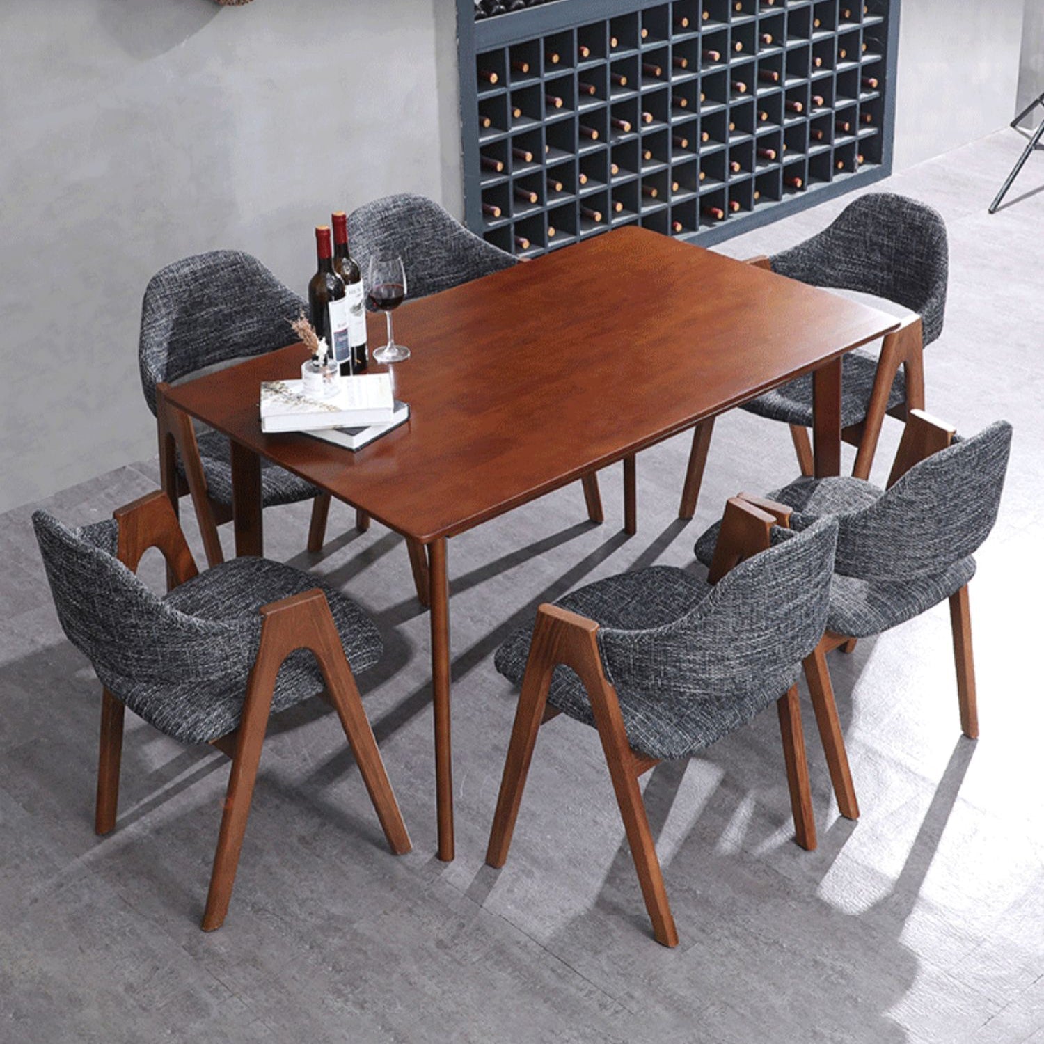 Scandinavian Study Room Open Back Arm Chair Upholstered Matte Finish Dining Chair Clearhalo ' kitchen&dining_furn' 'Dining Chairs' 'Dining Tables & Seating' 'dining_chair' 'furn' 'furn_dining_chair' 'Furniture' 'furniture_dining_chair' 'Kitchen & Dining Furniture' 'kitchen' 4261145